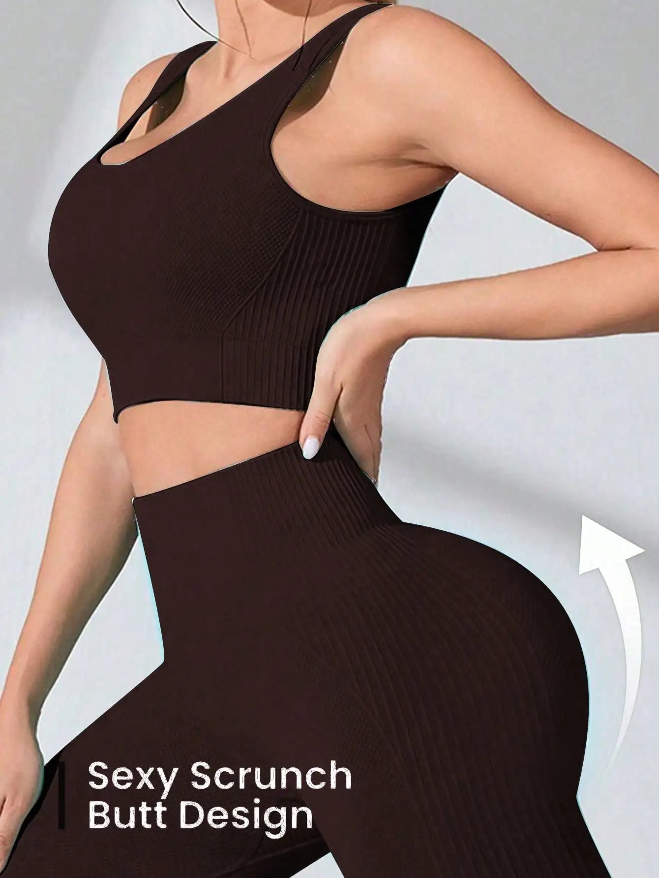 NIVIA Active Flow™ Seamless Cross-Strap Bra & Legging Set