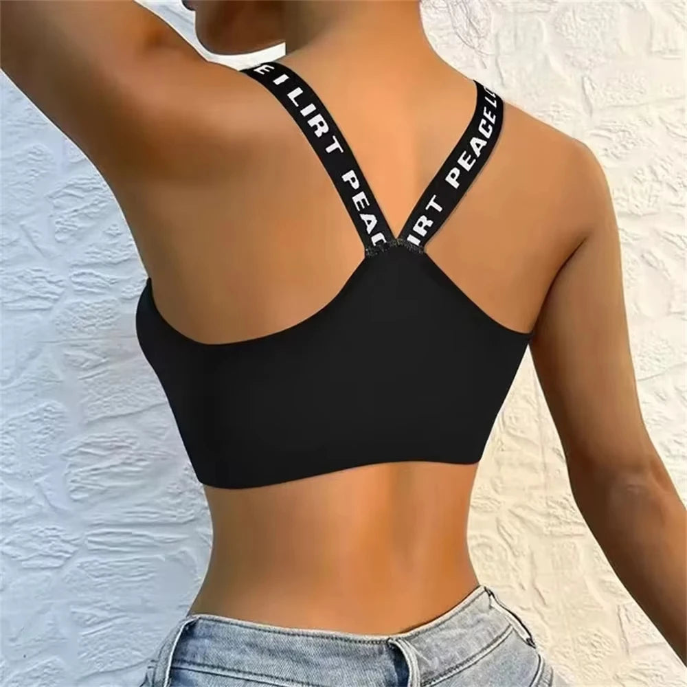 NIVIA Active Halo™ Seamless Wide-Strap Crop Sports Bra