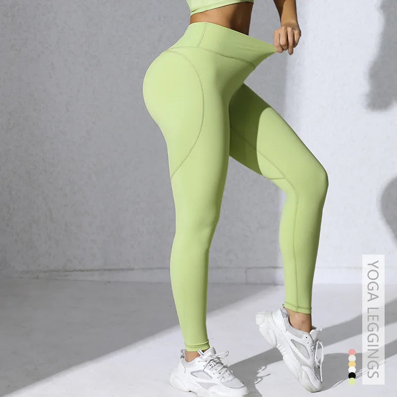NIVIA Active Flow™ Cross-Back Bra & High-Waist Legging Set