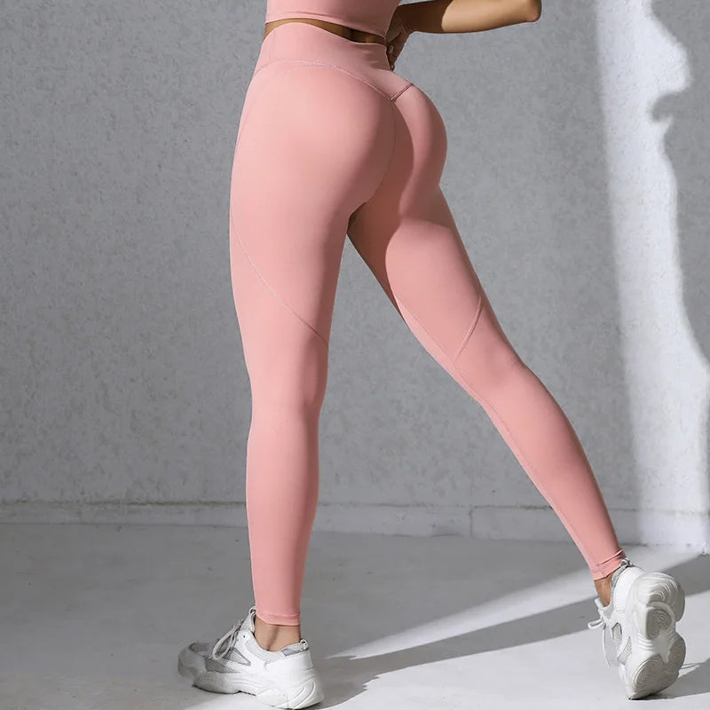 NIVIA Active Flow™ Cross-Back Bra & High-Waist Legging Set