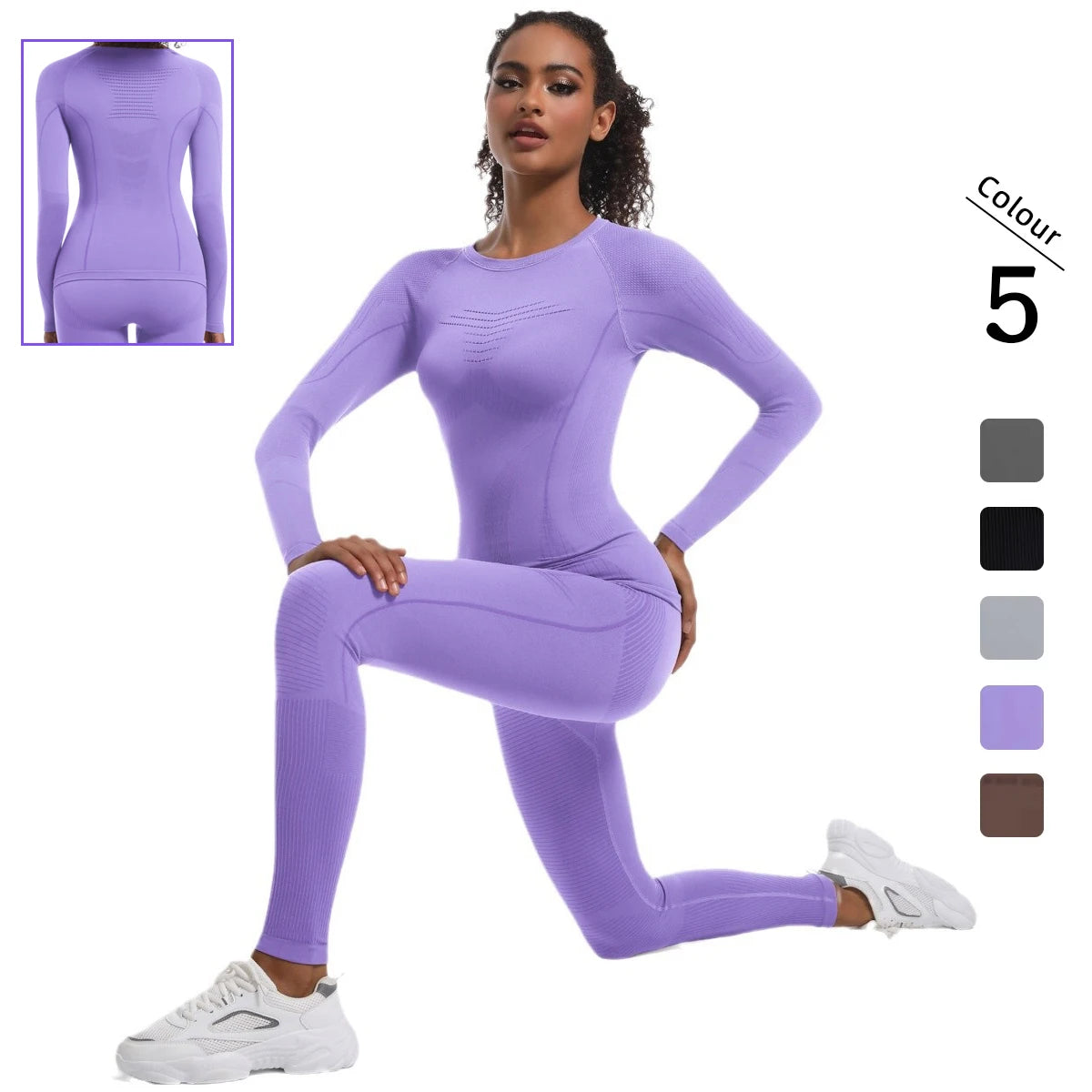 NIVIA Active Thermal™ Seamless Base Layer Legging Set