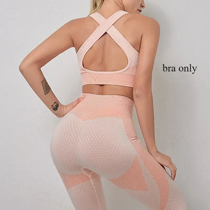 NIVIA Active Flex™ Long-Sleeve Zip Crop Top & Leggings Set