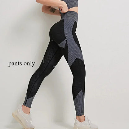 NIVIA Active Flex™ Long-Sleeve Zip Crop Top & Leggings Set