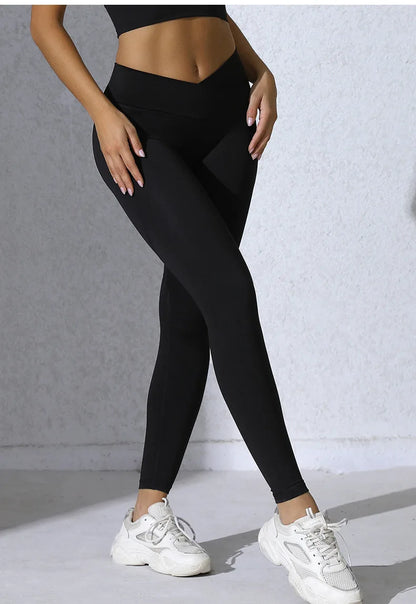 NIVIA Active Flow™ Cross-Back Bra & High-Waist Legging Set