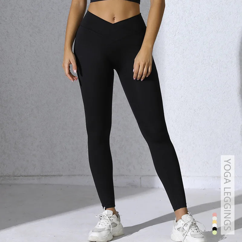 NIVIA Active Flow™ Cross-Back Bra & High-Waist Legging Set