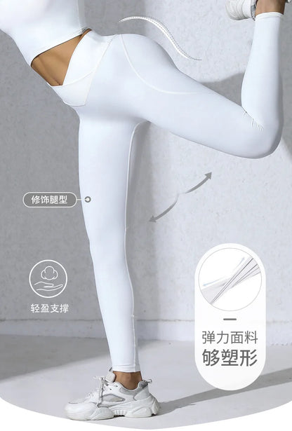 NIVIA Active Flow™ Cross-Back Bra & High-Waist Legging Set