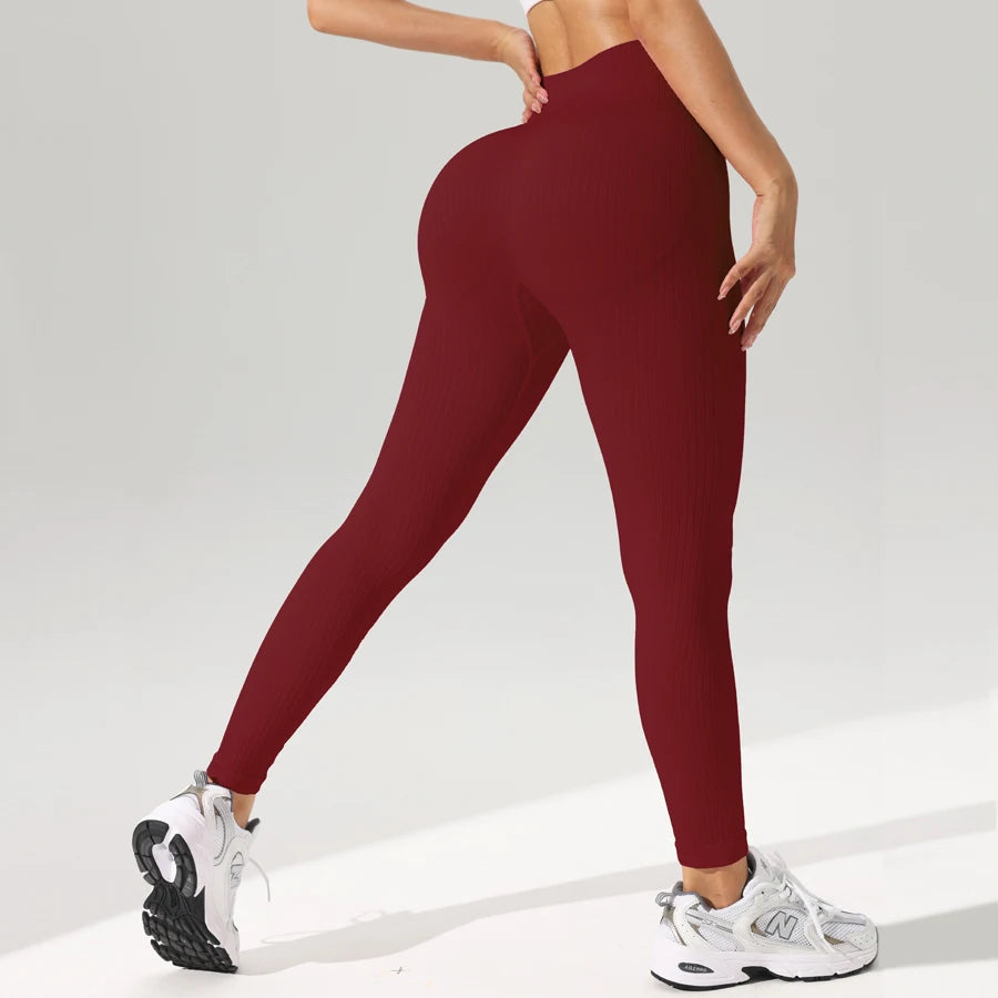 NIVIA Active Sculpt™ Seamless High-Waist Leggings (Tummy Control)